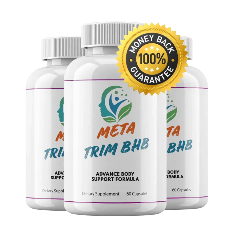 Meta Trim BHB Natural Weight Management Formula — 3 Bottle / 90 Day Pack