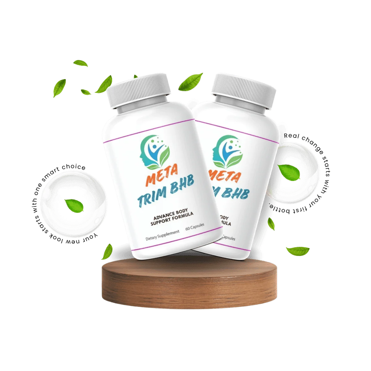 Meta Trim BHB Natural Weight Management Formula — Front Label